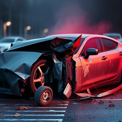 car crash damage