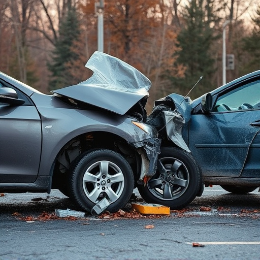 car crash damage