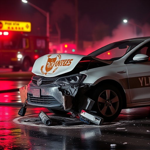 car crash damage