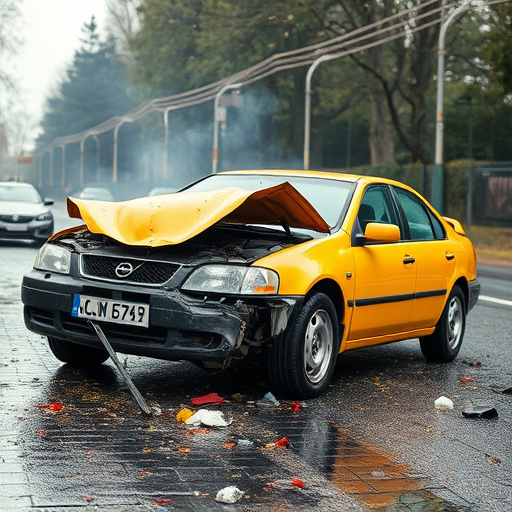 car crash damage