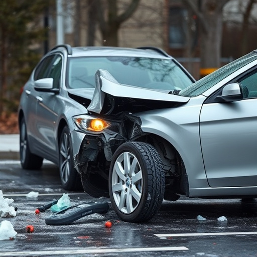 car crash damage