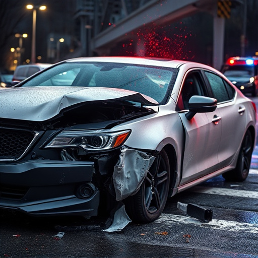 car crash damage