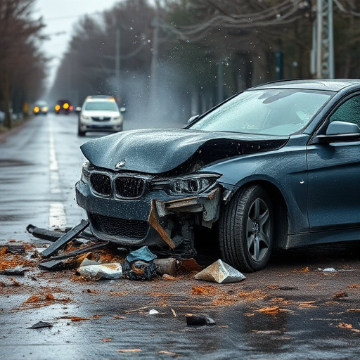 car crash damage