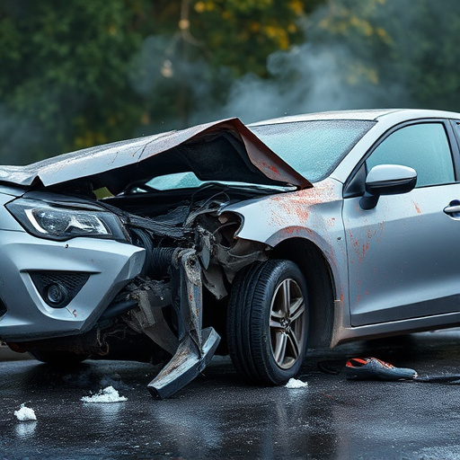 car crash damage