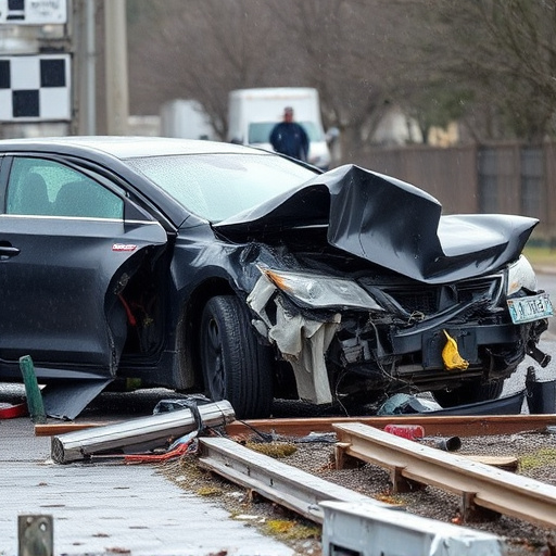 car crash damage