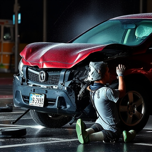 car crash damage