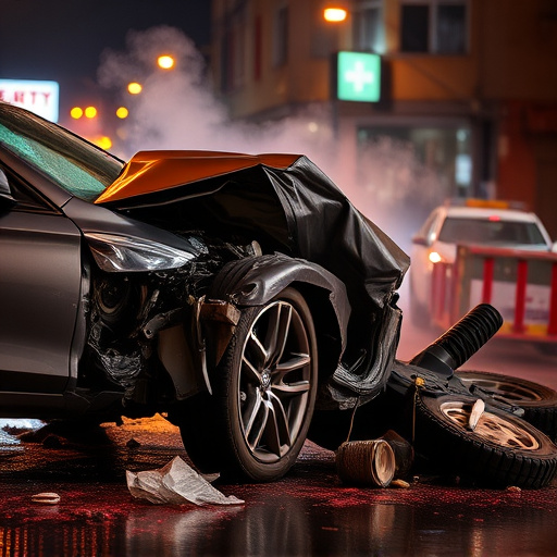 car crash damage
