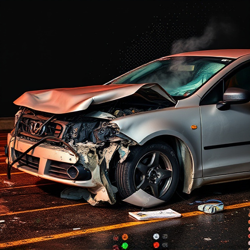 car crash damage
