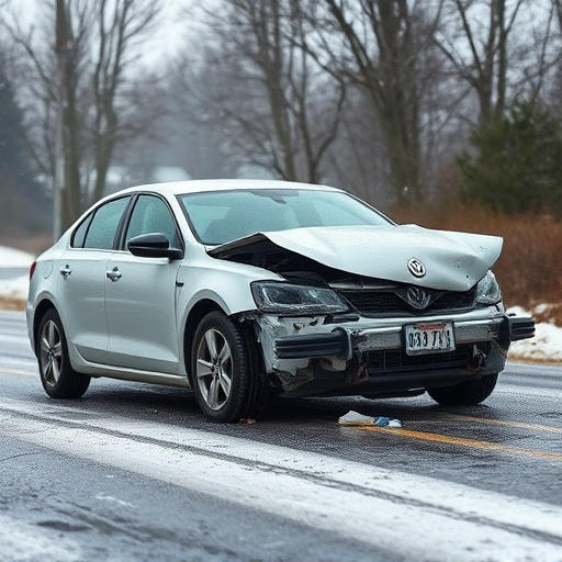 car crash damage