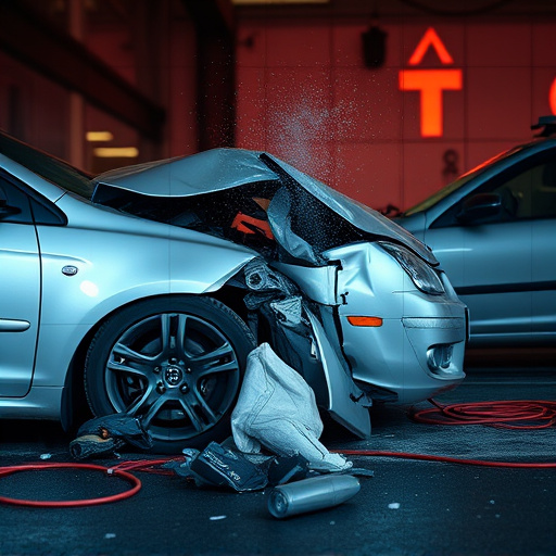 car crash damage