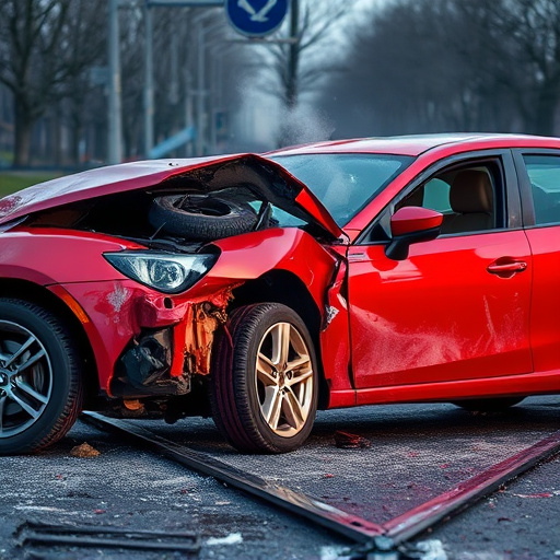 car crash damage