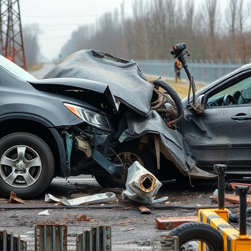 car crash damage