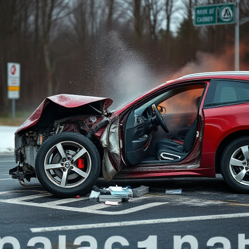 car crash damage