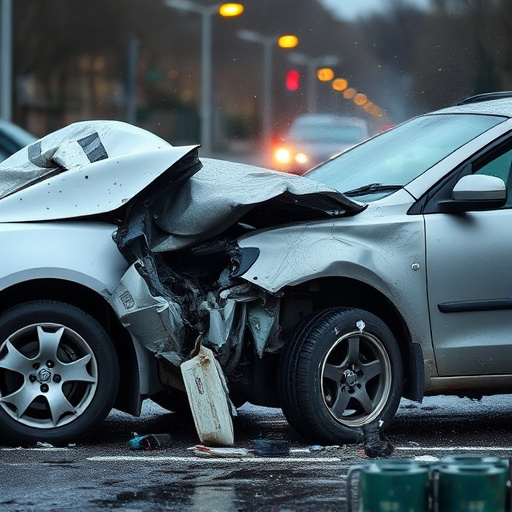 car crash damage