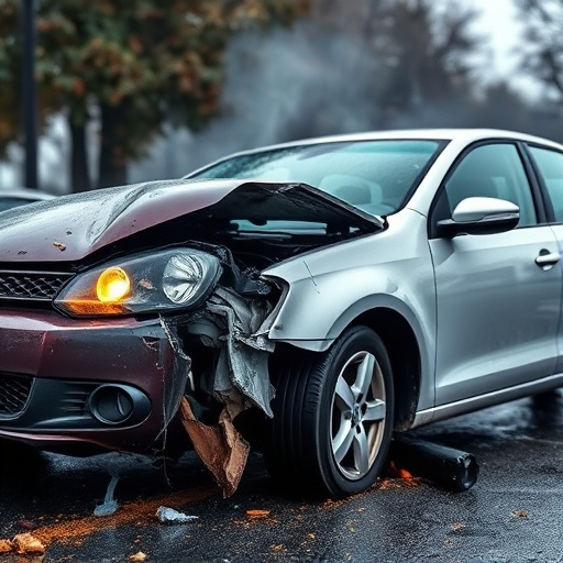 car crash damage