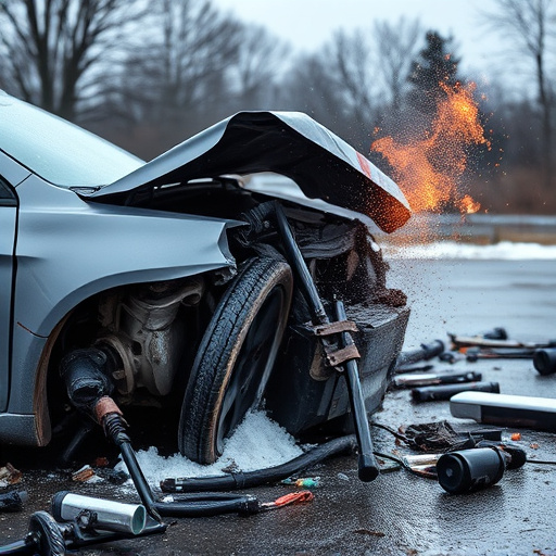 car crash damage