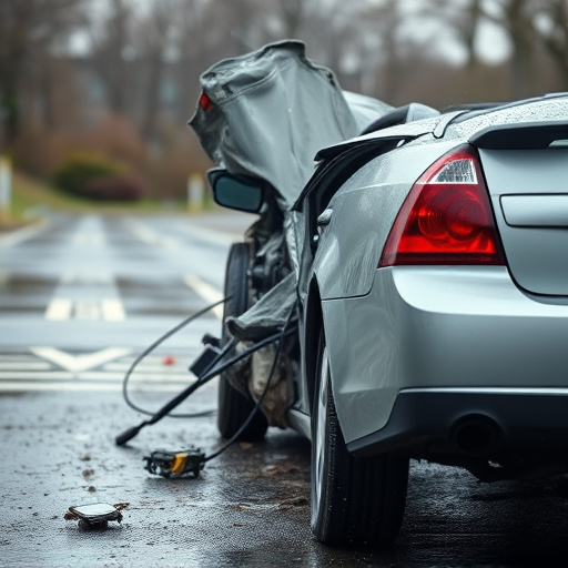 car crash damage