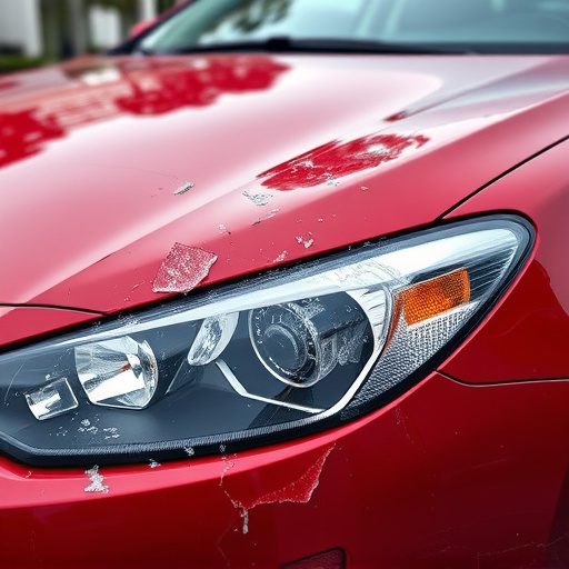 car hail damage repair