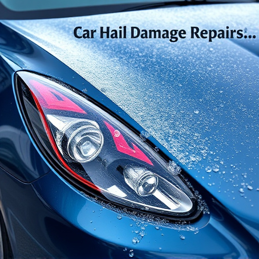 car hail damage repair