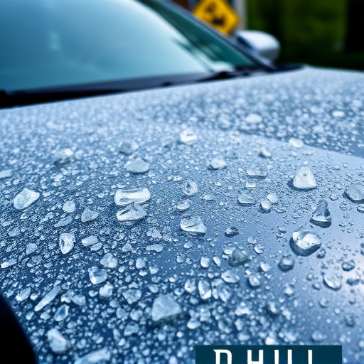 car hail damage repair