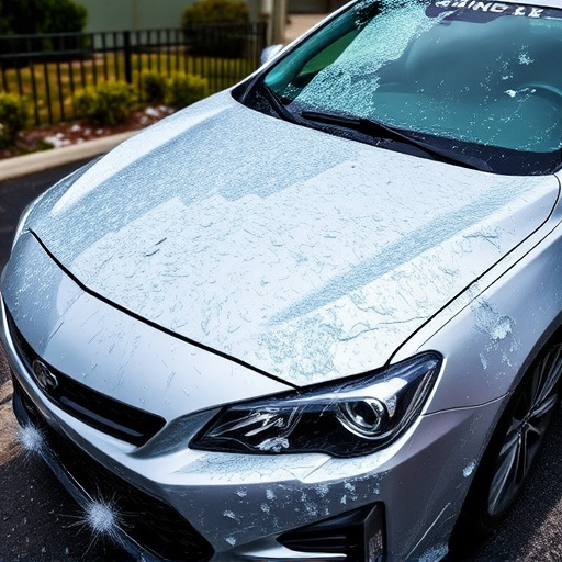 car hail damage repair