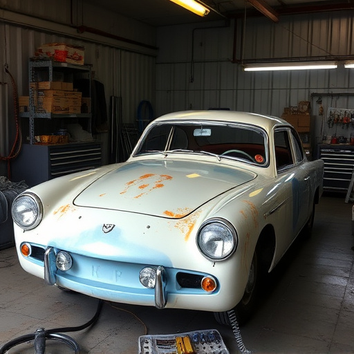 vehicle restoration process