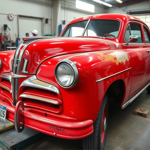 vehicle restoration process