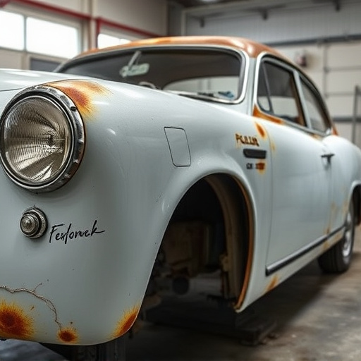 vehicle restoration process