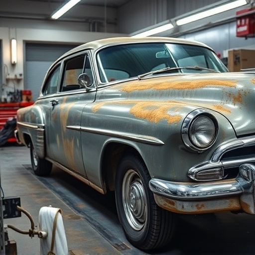 vehicle restoration process