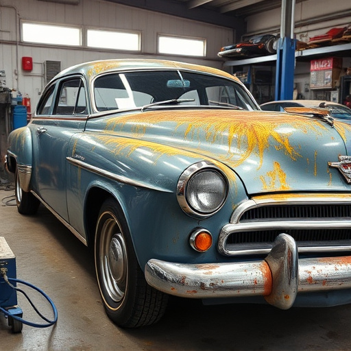 vehicle restoration process