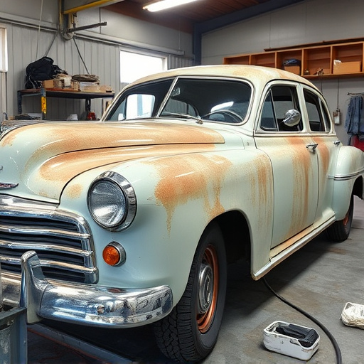 vehicle restoration process