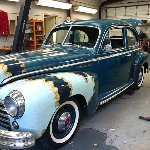 vehicle restoration process