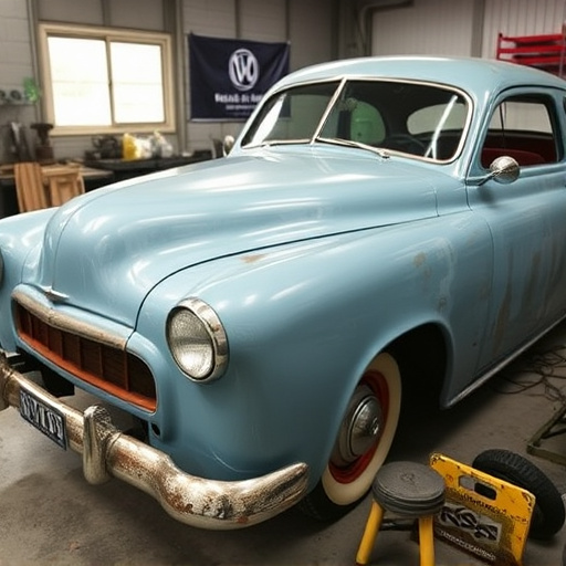 vehicle restoration process