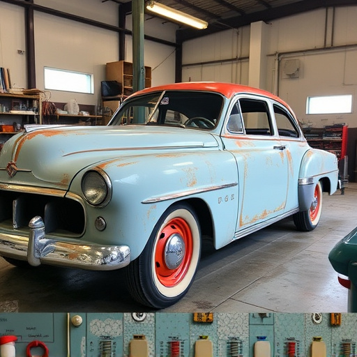 vehicle restoration process