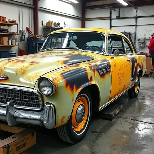 vehicle restoration process