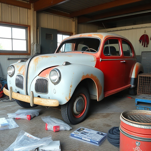 vehicle restoration process