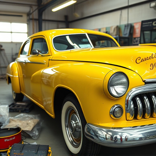 vehicle restoration process