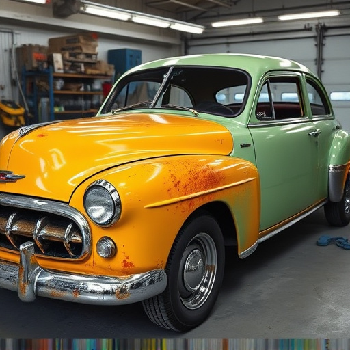 vehicle restoration process