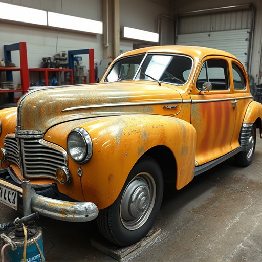 vehicle restoration process