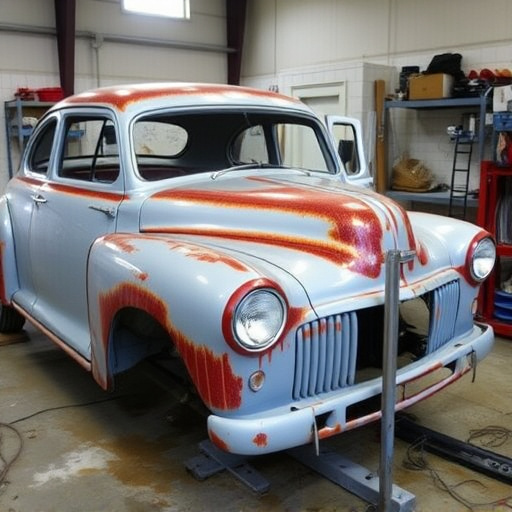 vehicle restoration process