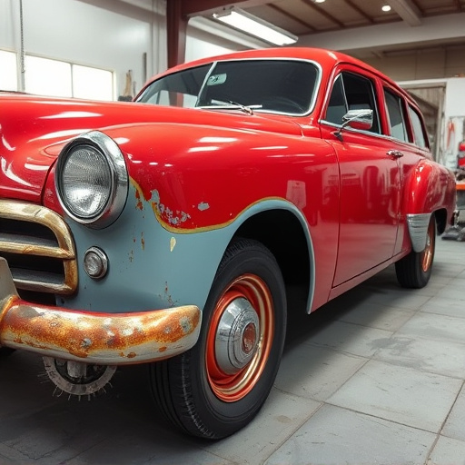 vehicle restoration process