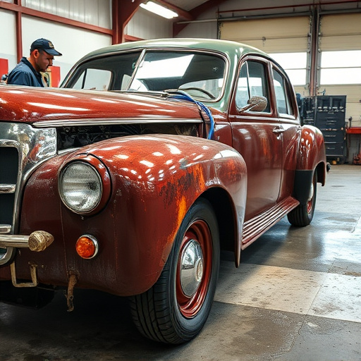 vehicle restoration process