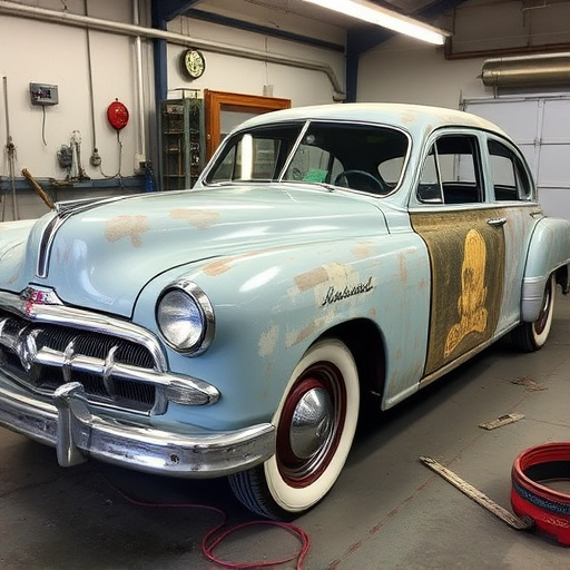 vehicle restoration process