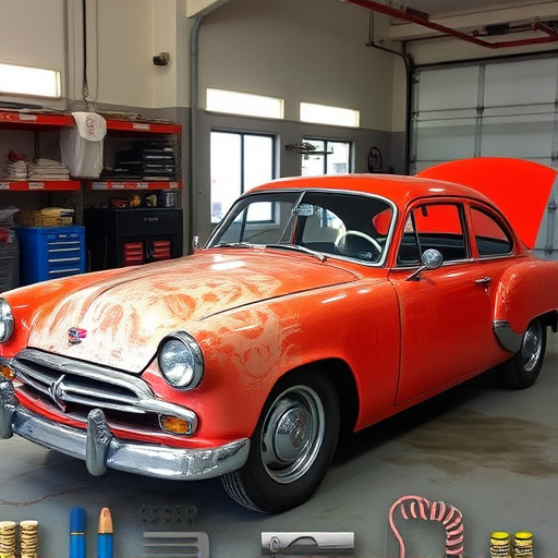 vehicle restoration process