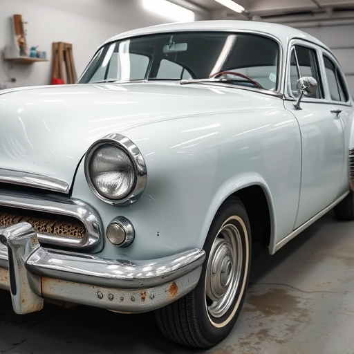 vehicle restoration process