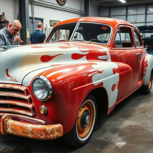 vehicle restoration process