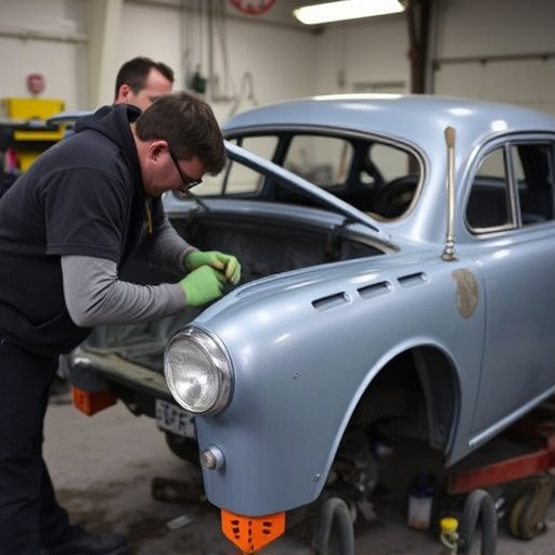 vehicle restoration process