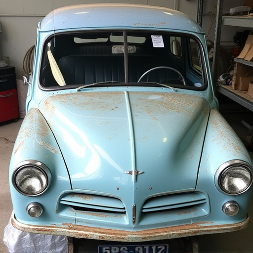 vehicle restoration process