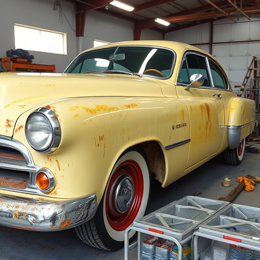 vehicle restoration process