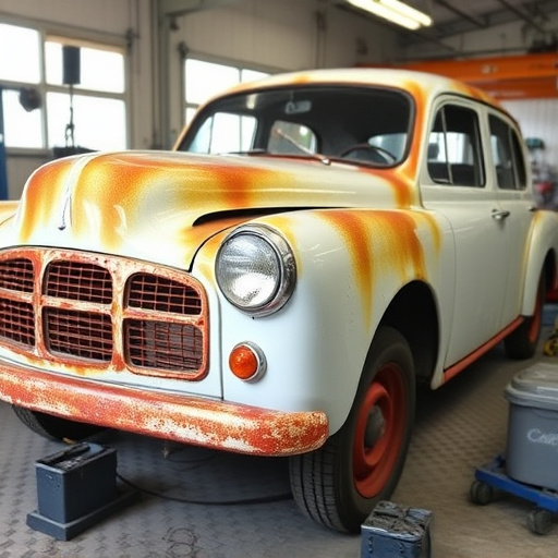vehicle restoration process